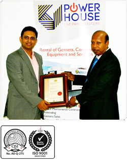Mr. Raman Kutty Jayaram, MD, receiving the ISO Certificate